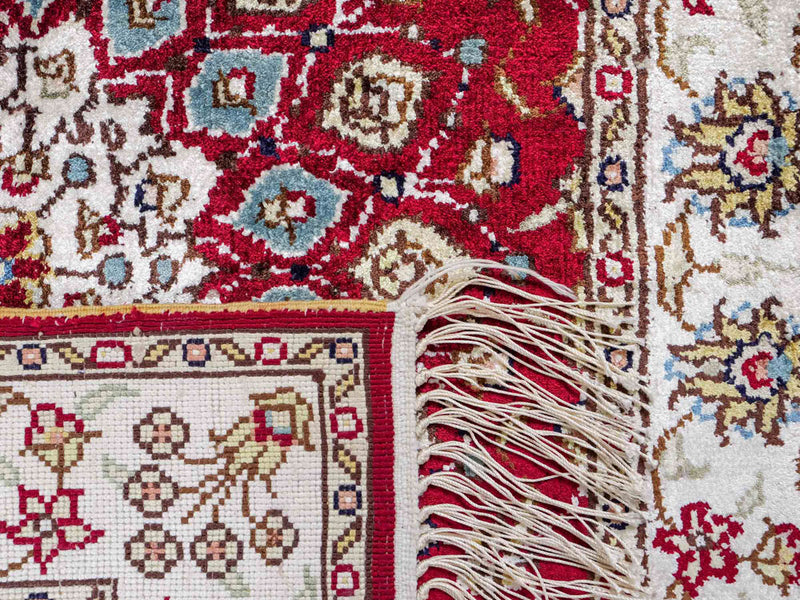 Silk matta - China Silk - 87 x 56 cm - röd