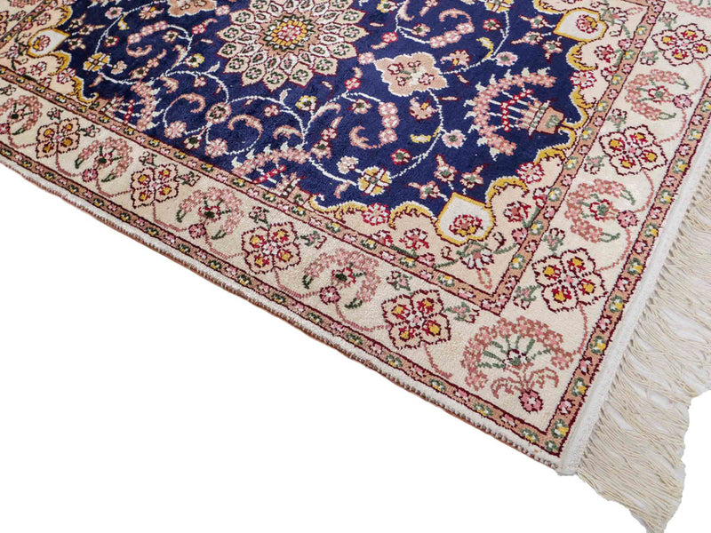 Silk matta - China Silk - 91 x 61 cm - mörkblå