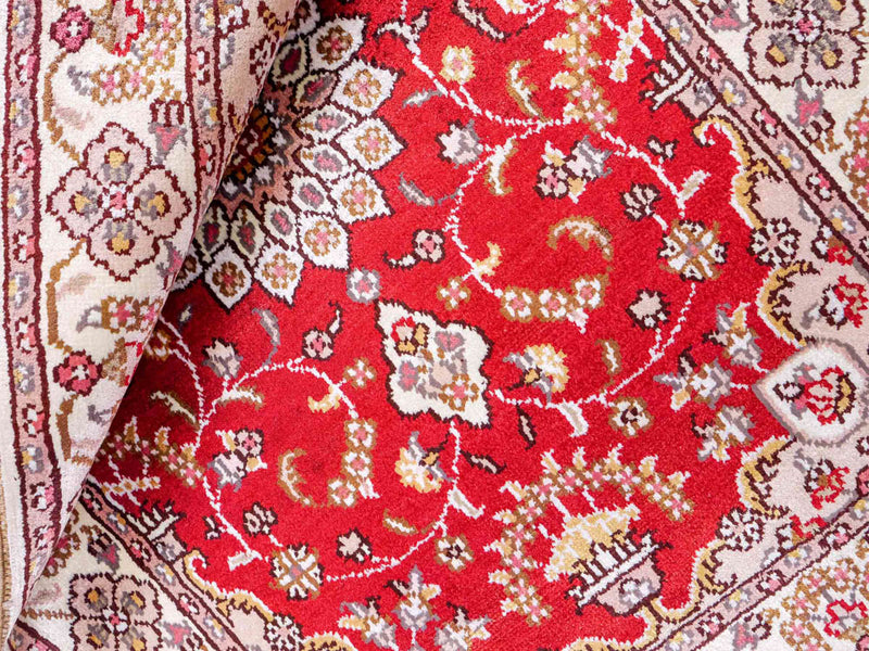 Silk matta - China Silk - 92 x 60 cm - röd