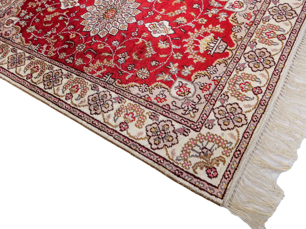 Silk matta - China Silk - 92 x 60 cm - röd