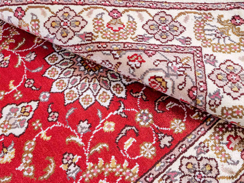 Silk matta - China Silk - 92 x 60 cm - röd