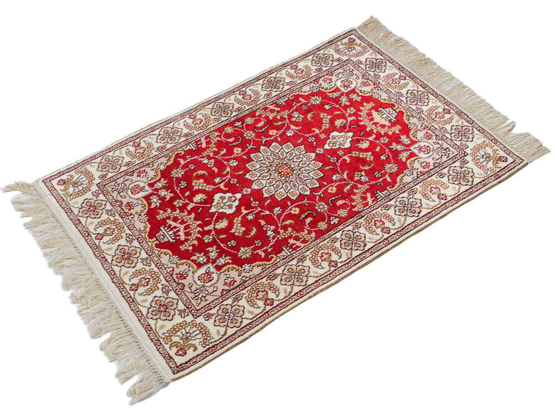 Silk matta - China Silk - 92 x 60 cm - röd