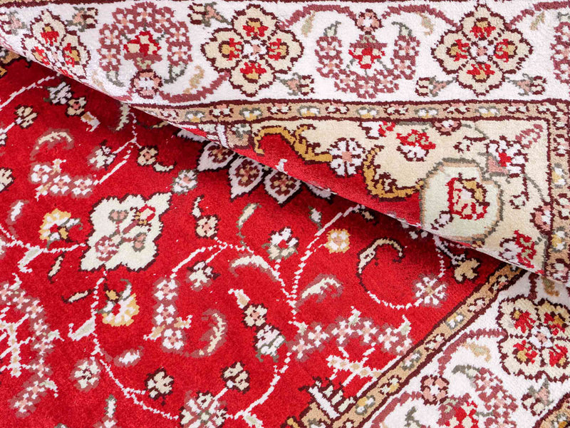 Silk matta - China Silk - 90 x 62 cm - röd