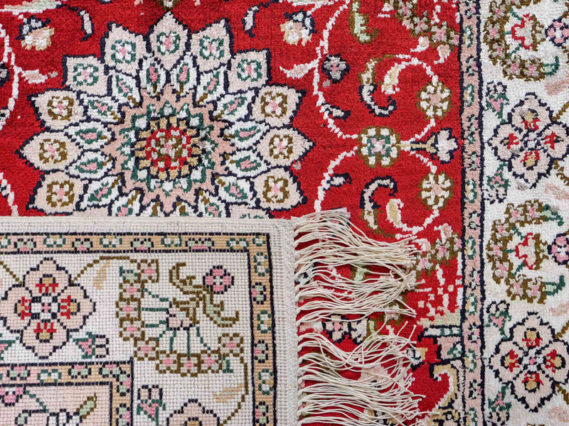 Silk matta - China Silk - 89 x 62 cm - röd