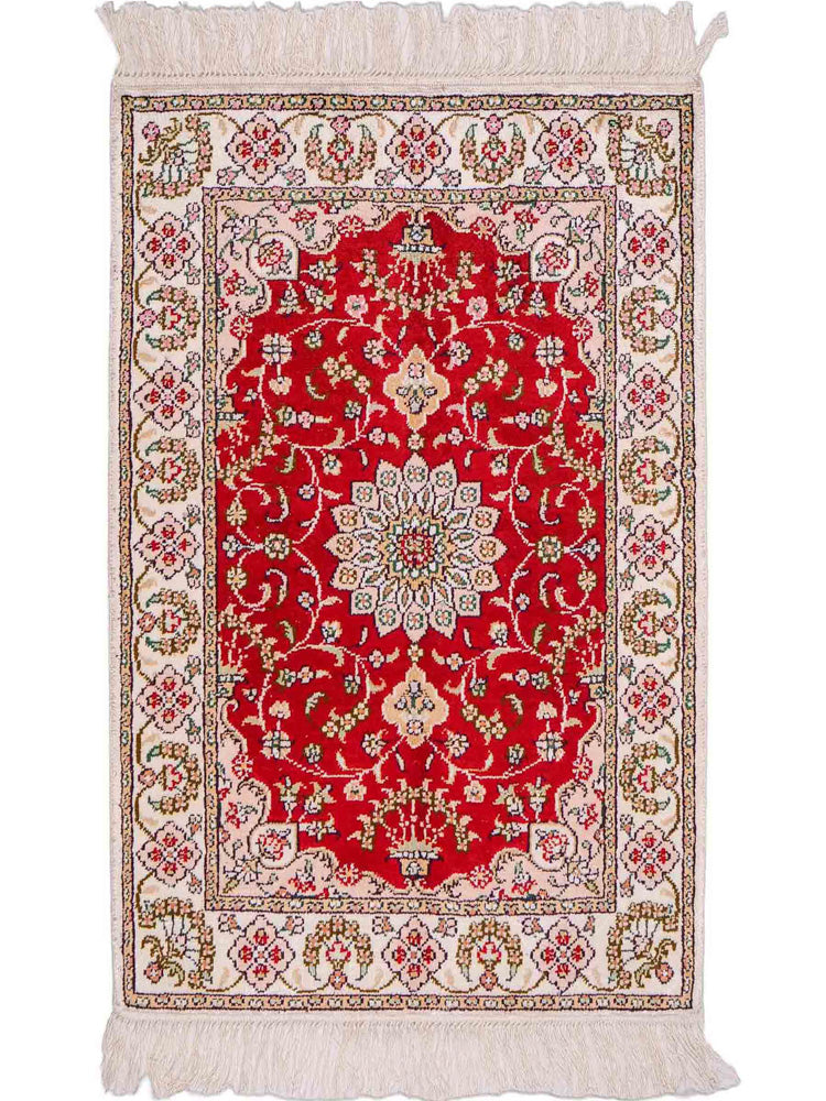 Silk matta - China Silk - 89 x 62 cm - röd