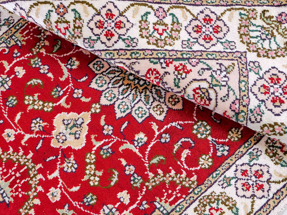 Silk matta - China Silk - 89 x 62 cm - röd