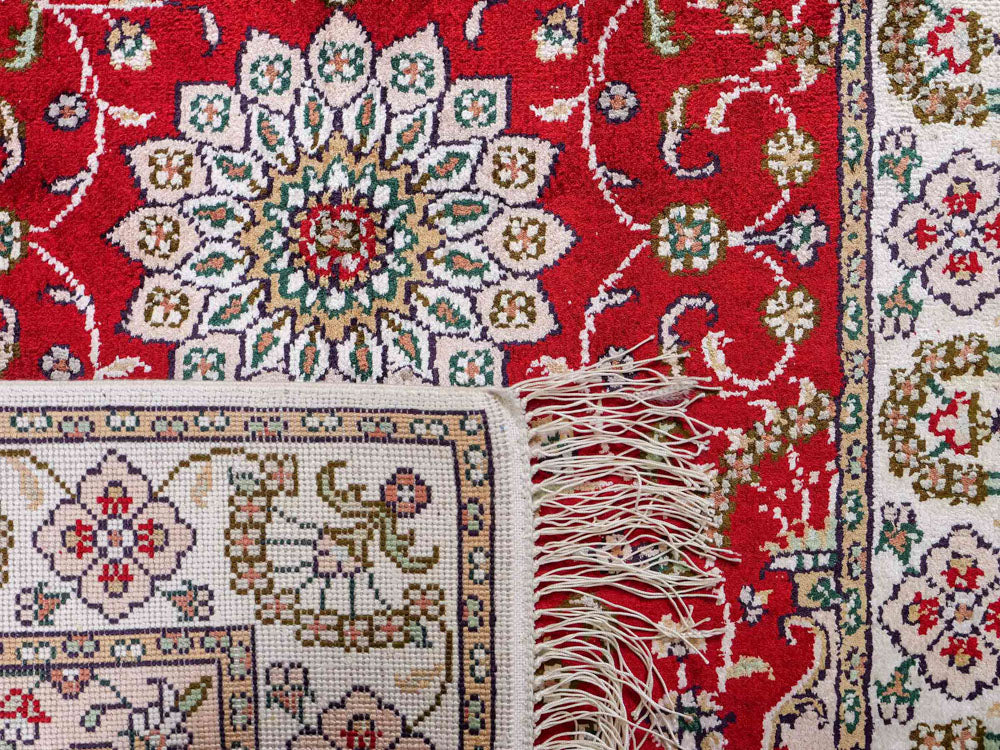 Silk matta - China Silk - 89 x 62 cm - röd