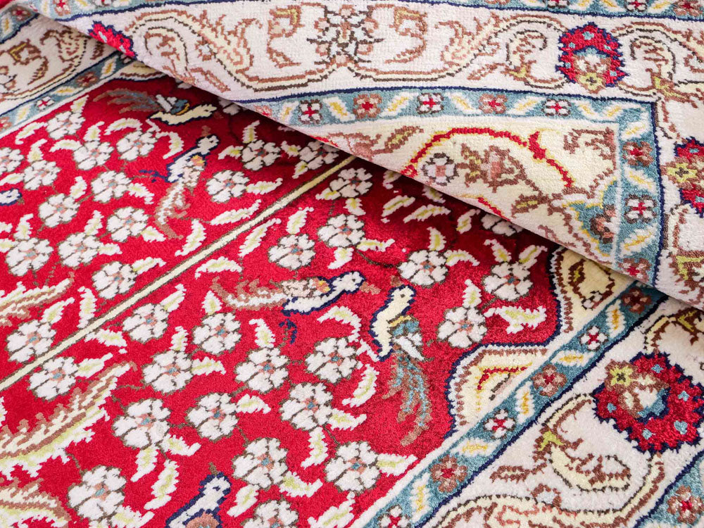 Silk matta - China Silk - 87 x 58 cm - ljusröd