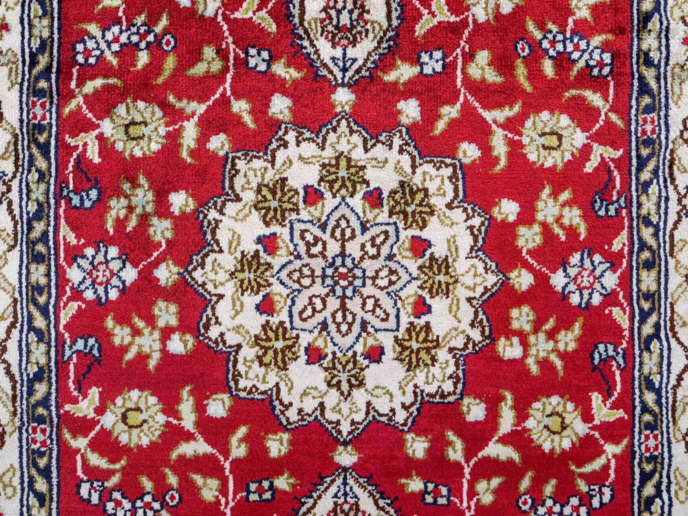 Silk matta - China Silk - 92 x 60 cm - röd