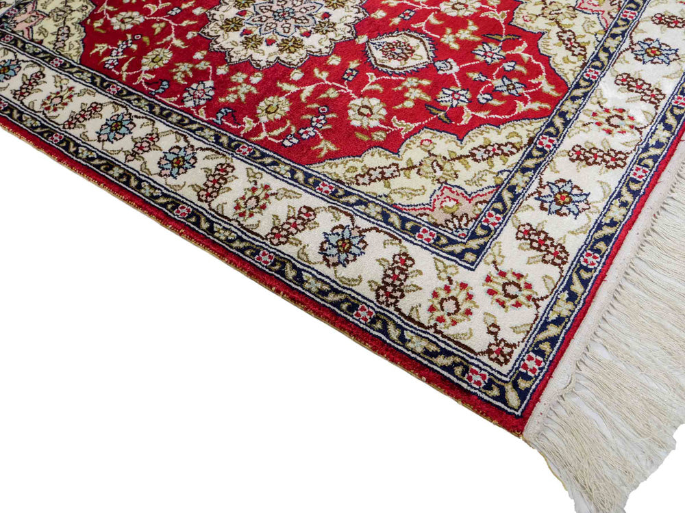 Silk matta - China Silk - 92 x 60 cm - röd