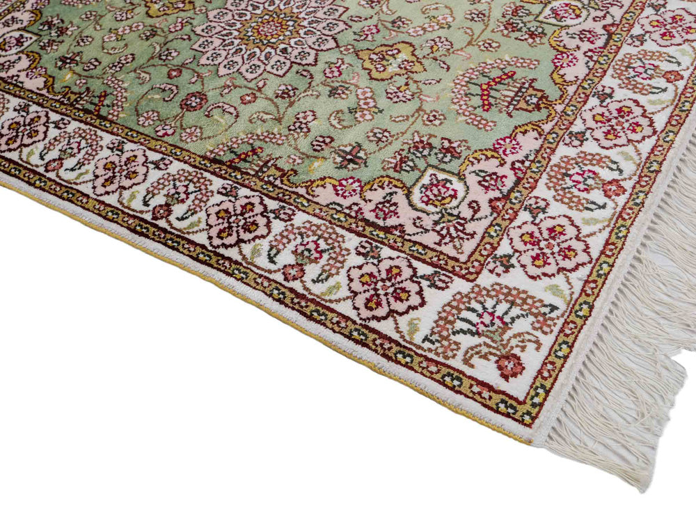 Kinesisk silke Mattan 93x63cm - Oriental Carpet