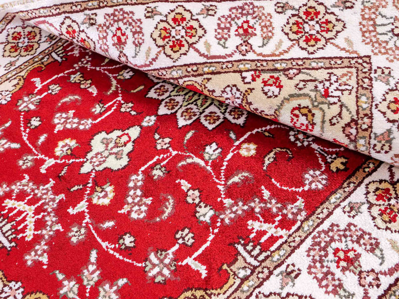 Silk matta - China Silk - 89 x 62 cm - röd