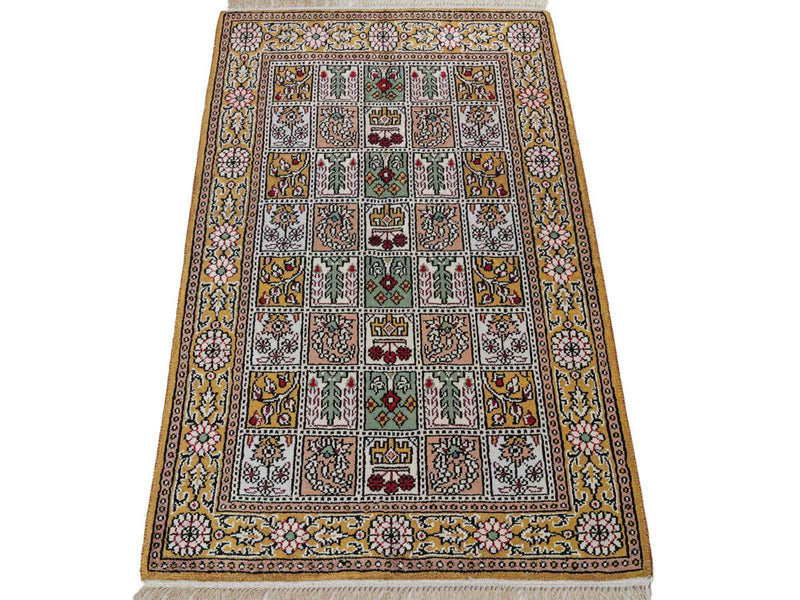 Silk matta - China Silk - 92 x 62 cm - flerfärgad