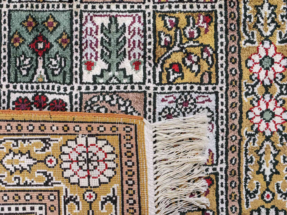 Silk matta - China Silk - 92 x 62 cm - flerfärgad