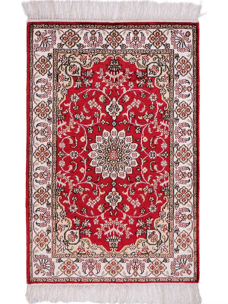 Silk matta - China Silk - 91 x 62 cm - röd