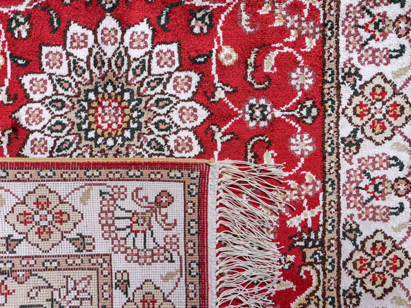 Silk matta - China Silk - 91 x 62 cm - röd