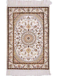 Silk matta - China Silk - 89 x 61 cm - grädde