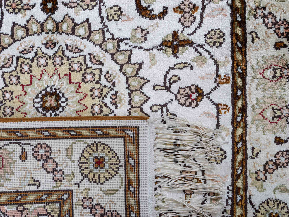 Silk matta - China Silk - 89 x 61 cm - grädde