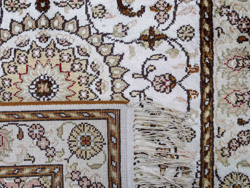 Silk matta - China Silk - 89 x 61 cm - grädde