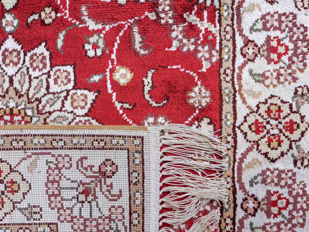 Silk matta - China Silk - 89 x 61 cm - röd