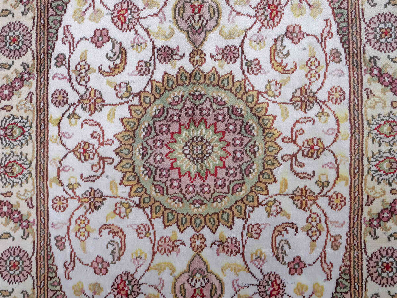 Silk matta - China Silk - 90 x 59 cm - grädde