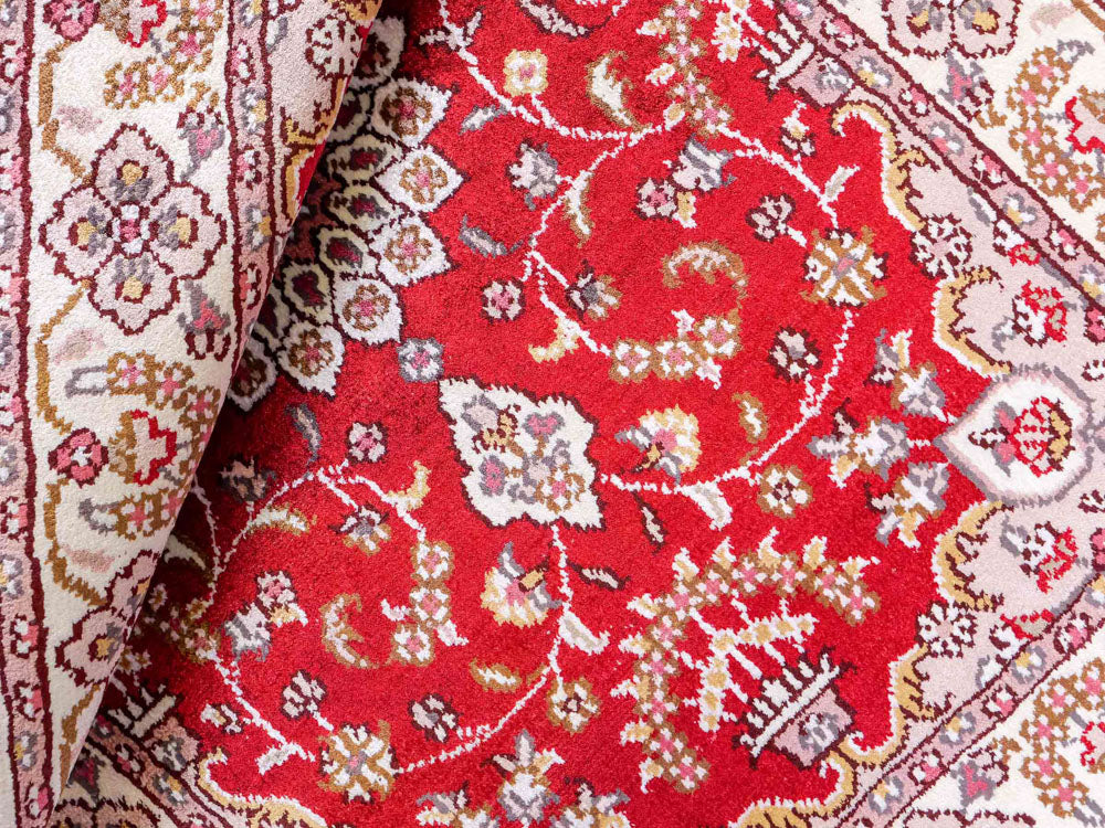 Silk matta - China Silk - 91 x 60 cm - röd