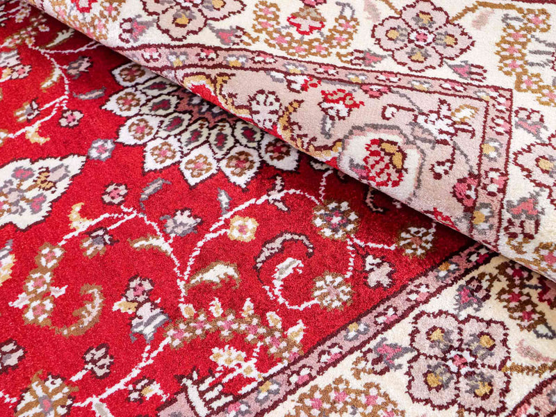 Silk matta - China Silk - 91 x 60 cm - röd