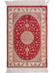 Silk matta - China Silk - 90 x 59 cm - röd