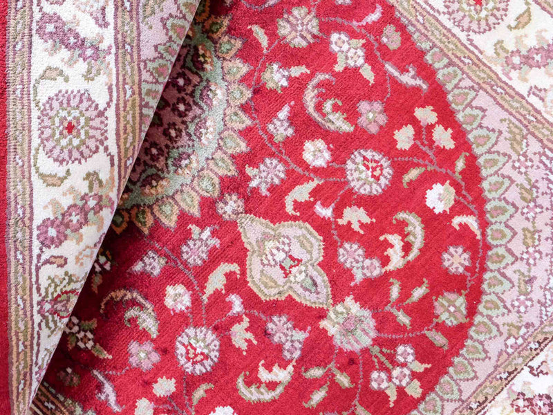 Silk matta - China Silk - 90 x 59 cm - röd