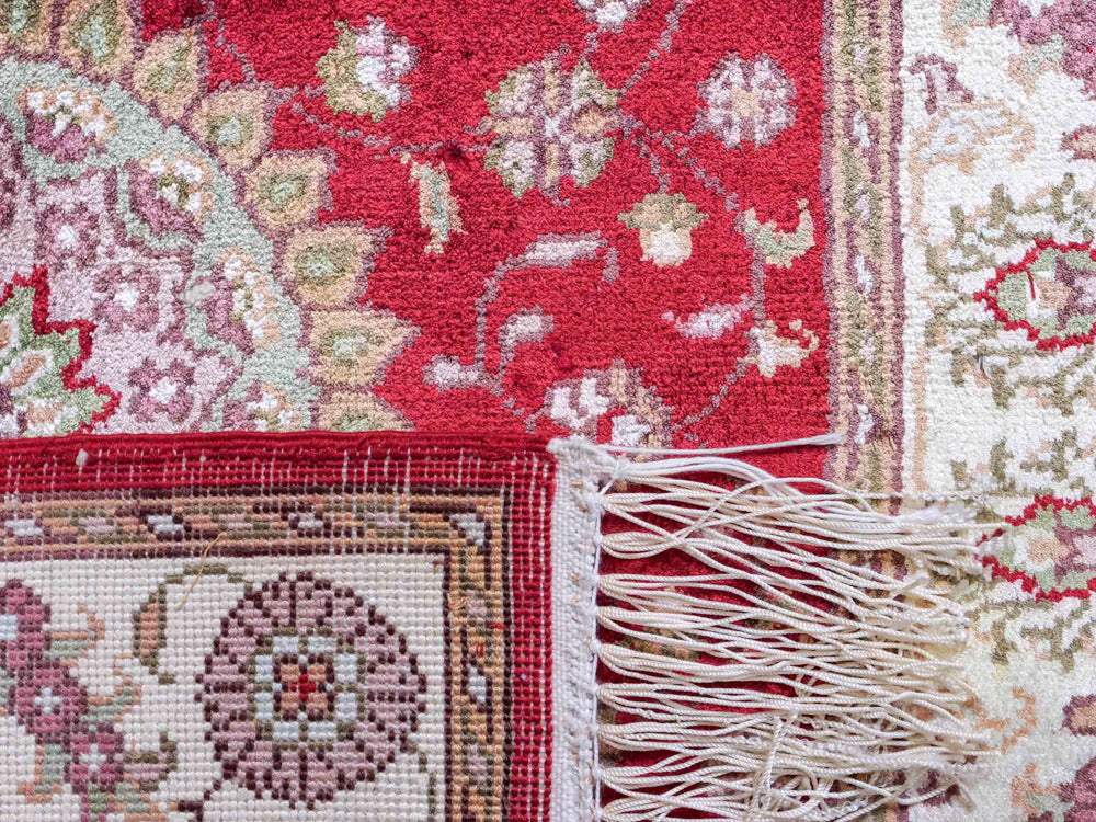 Silk matta - China Silk - 90 x 59 cm - röd