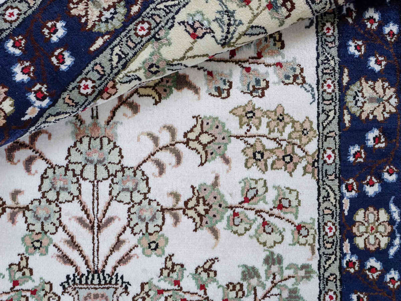 Silk matta - China Silk - 90 x 62 cm - grädde