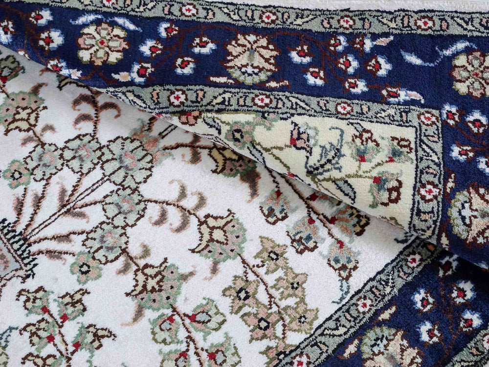 Silk matta - China Silk - 90 x 62 cm - grädde