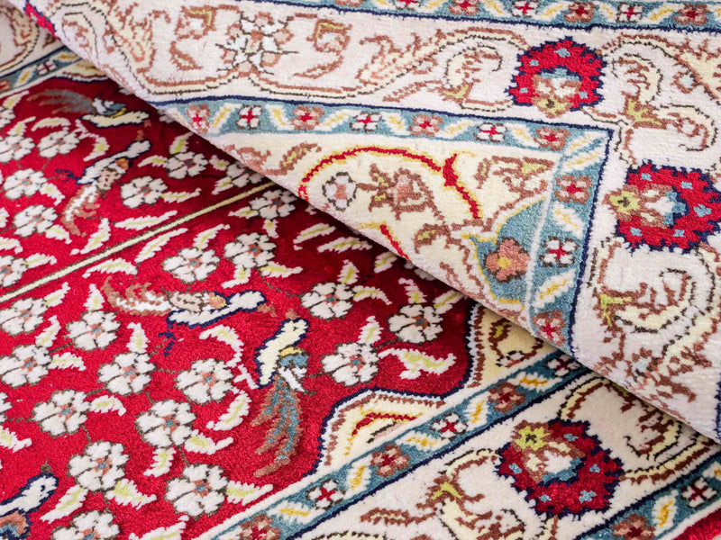 Silk matta - China Silk - 89 x 58 cm - ljusröd