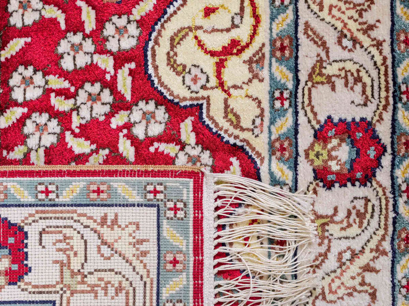 Silk matta - China Silk - 89 x 58 cm - ljusröd