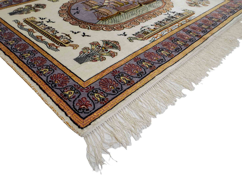 Silk matta - China Silk - 121 x 95 cm - beige
