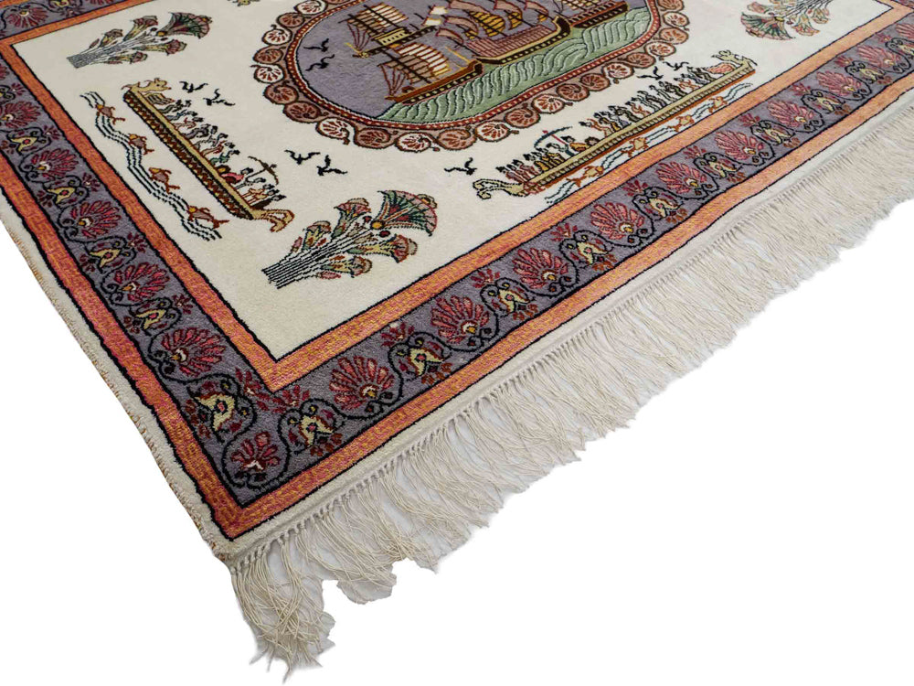 Silk matta - China Silk - 123 x 91 cm - beige