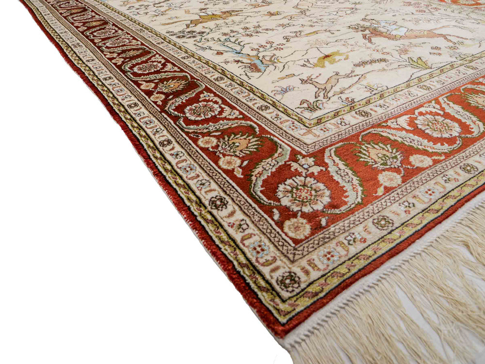 Kinesisk silke Mattan 178x123cm - Oriental Carpet
