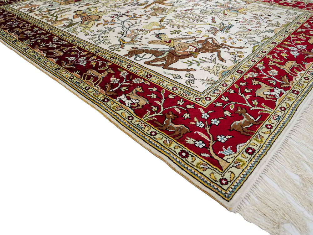 Silk matta - China Silk - 180 x 123 cm - beige