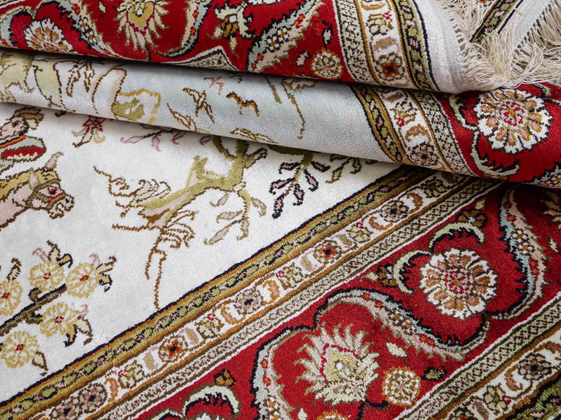Kinesisk silke Mattan 184x125cm - Oriental Carpet