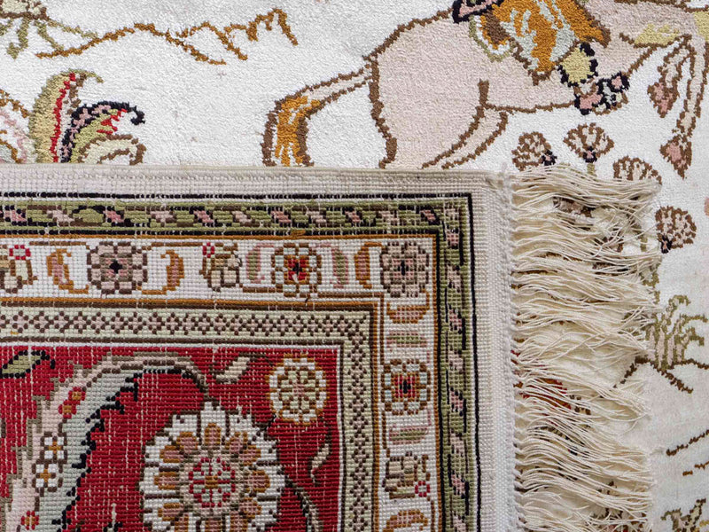 Kinesisk silke Mattan 184x125cm - Oriental Carpet