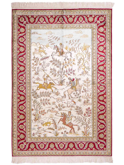 Kinesisk silke Mattan 123x180cm - Oriental Carpet