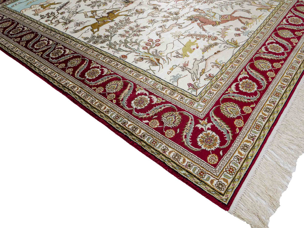 Silk matta - China Silk - 180 x 123 cm - beige