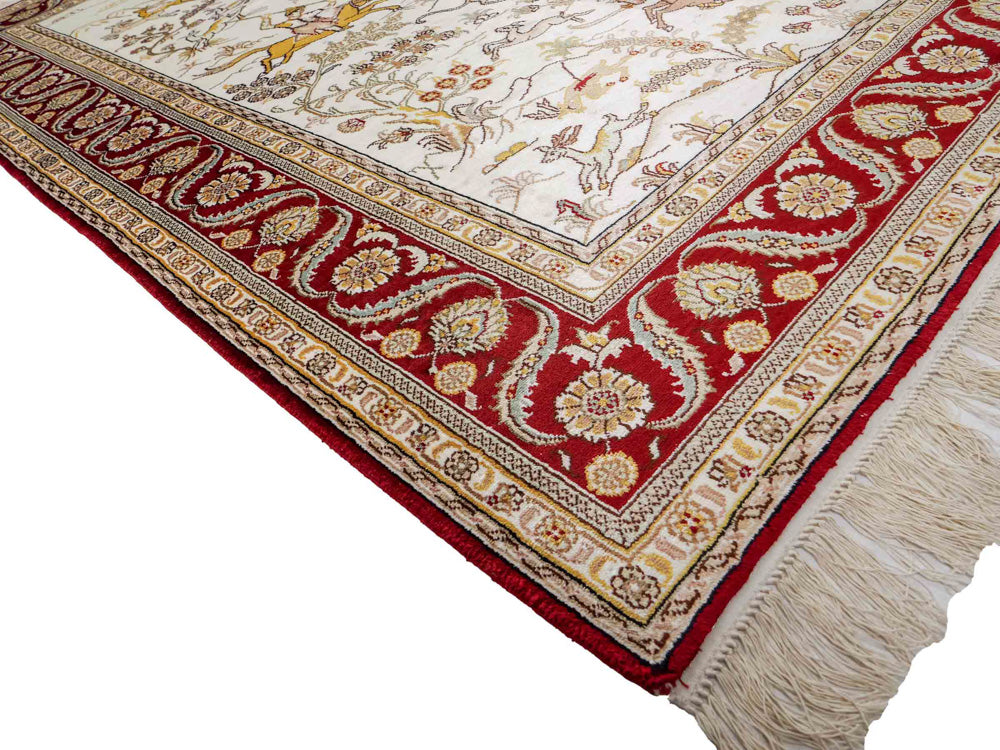Kinesisk silke Mattan 185x127cm - Oriental Carpet