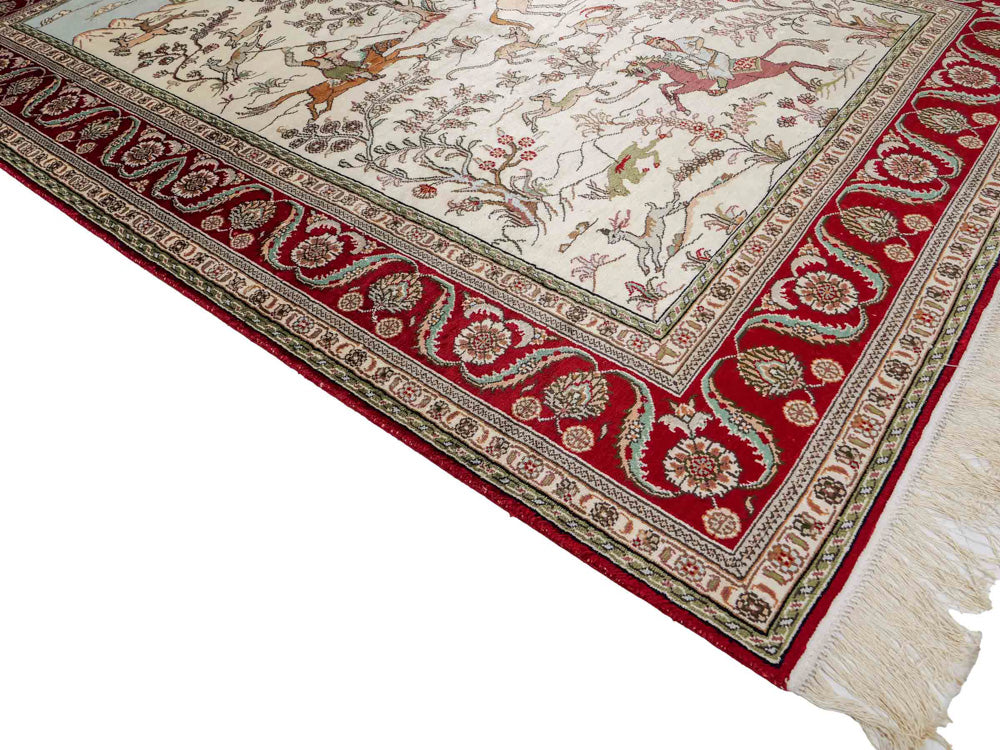 Silk matta - China Silk - 180 x 124 cm - beige