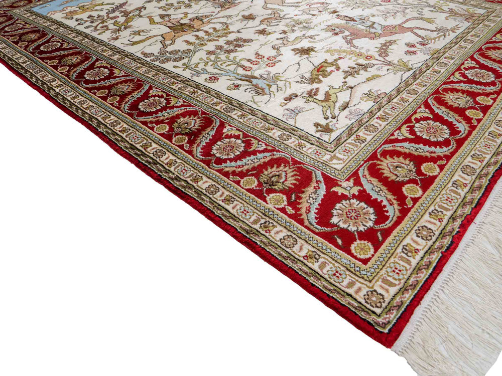 Silk matta - China Silk - 176 x 124 cm - beige