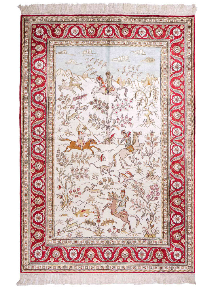 Silk matta - China Silk - 185 x 126 cm - beige