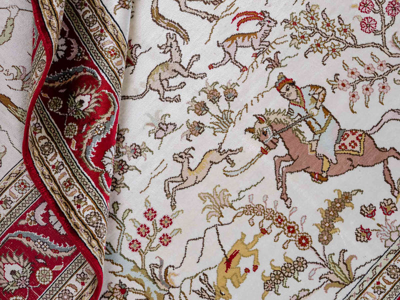 Silk matta - China Silk - 185 x 126 cm - beige