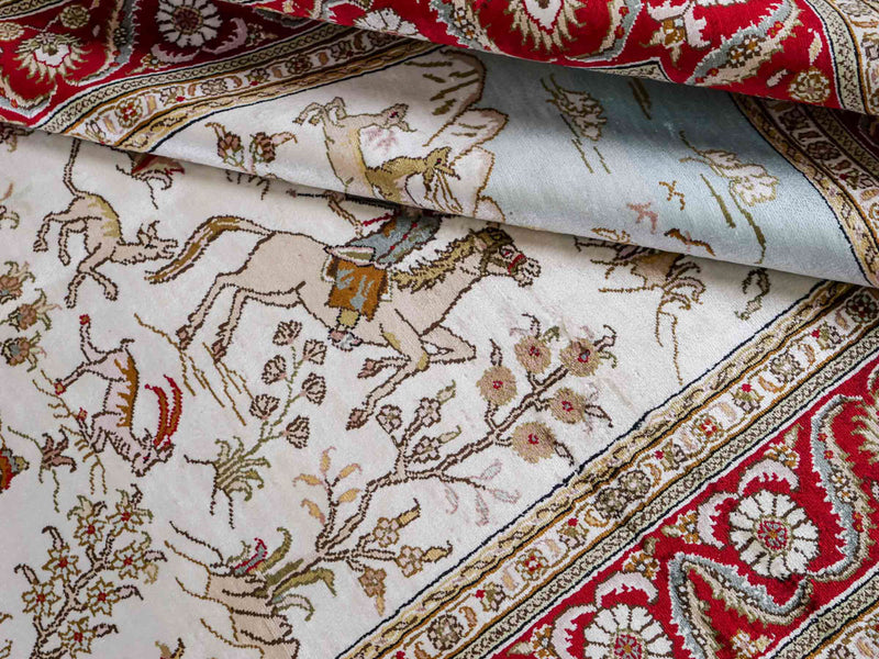 Silk matta - China Silk - 185 x 126 cm - beige