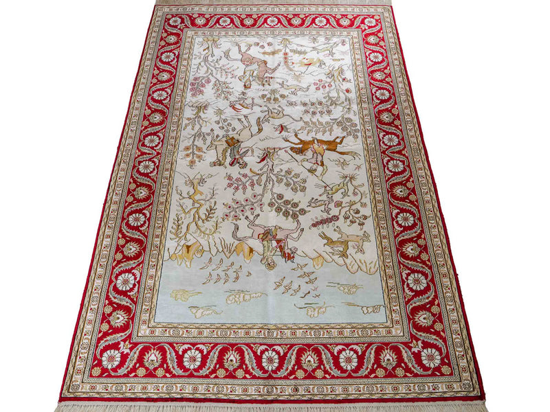 Silk matta - China Silk - 185 x 126 cm - beige