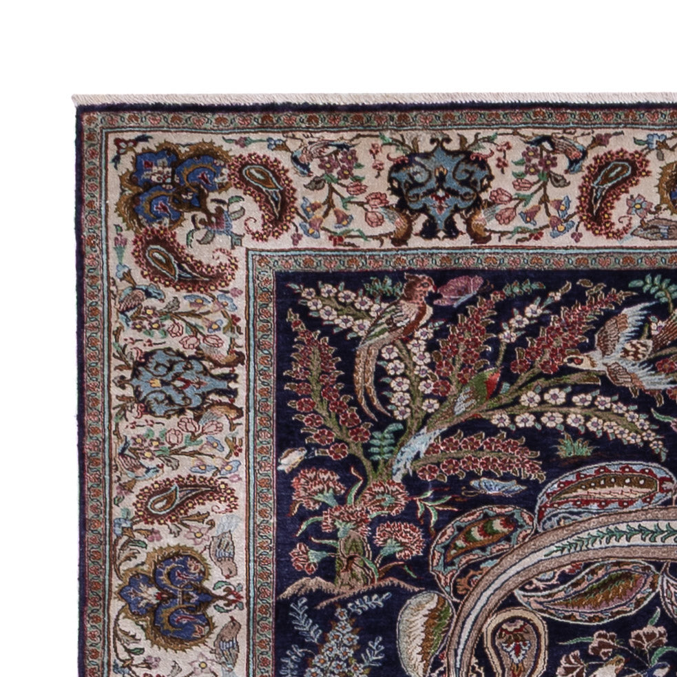 Qom Mattan 195x140cm - Persisk matta